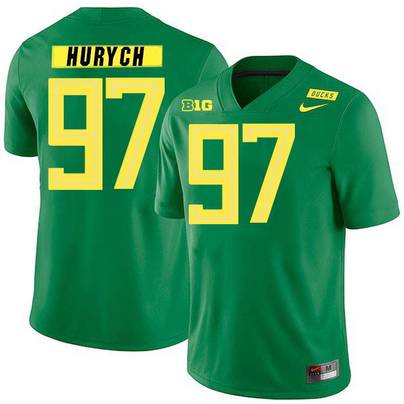 Gage Hurych Oregon Jersey,Oregon Ducks Football Uniforms,Jerseys Youth-Alternate Green